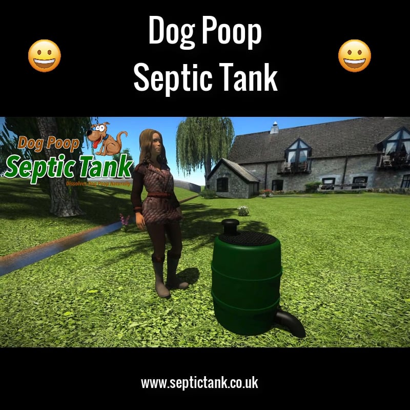 how do you dissolve dog poop on Vimeo