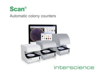 Scan 300, 500 and 1200 - Automatic colony counters: Overview of the range