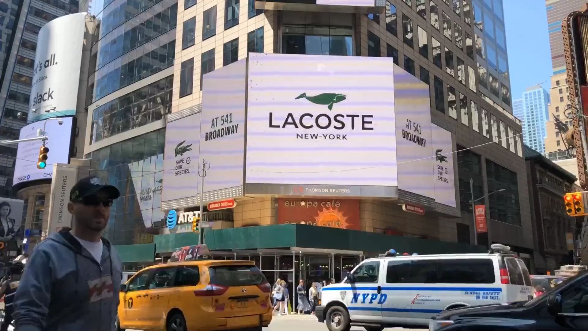 Lacoste broadway outlet