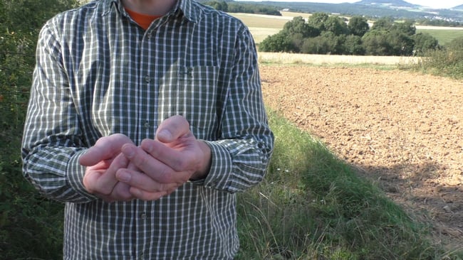 Vor der Treibjagd mit der Flinte