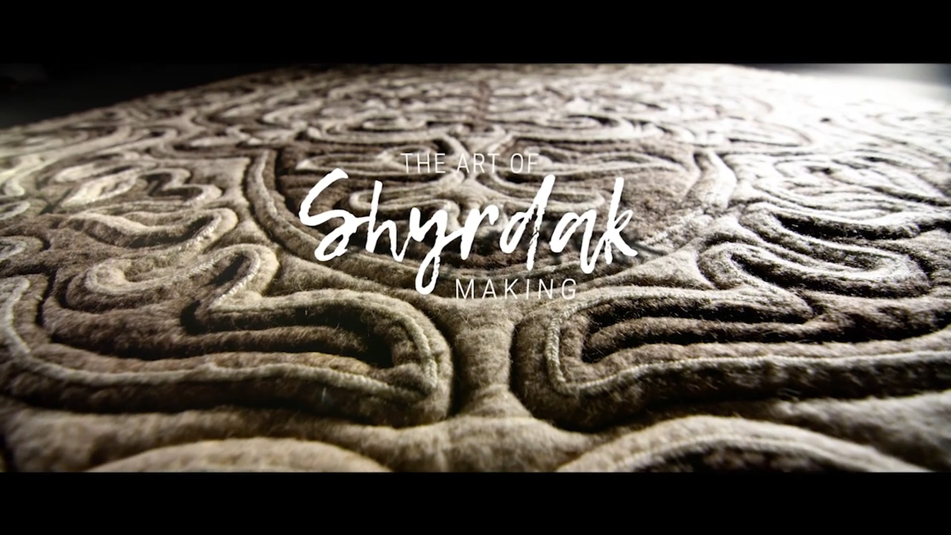 The Art of Shyrdak Making