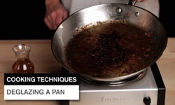 Deglazing a Pan