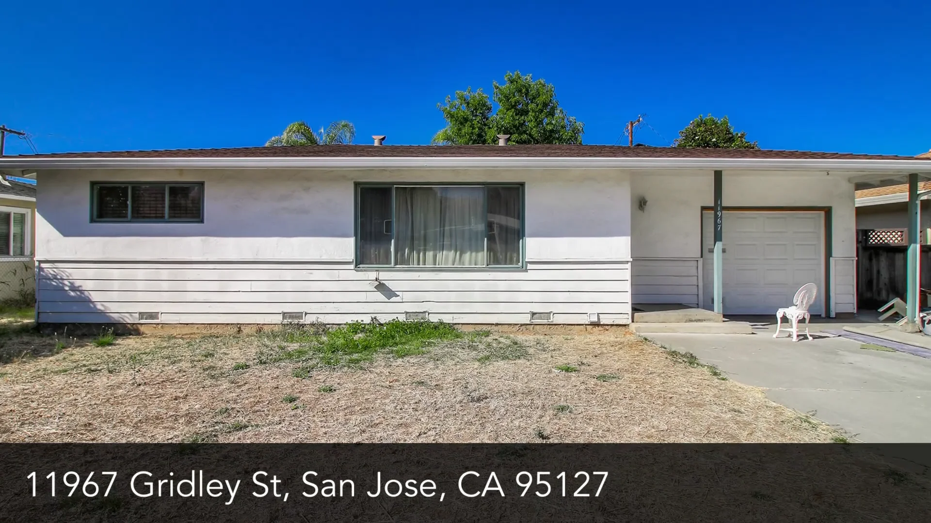 11967 Gridley St, San Jose, CA 95127 on Vimeo