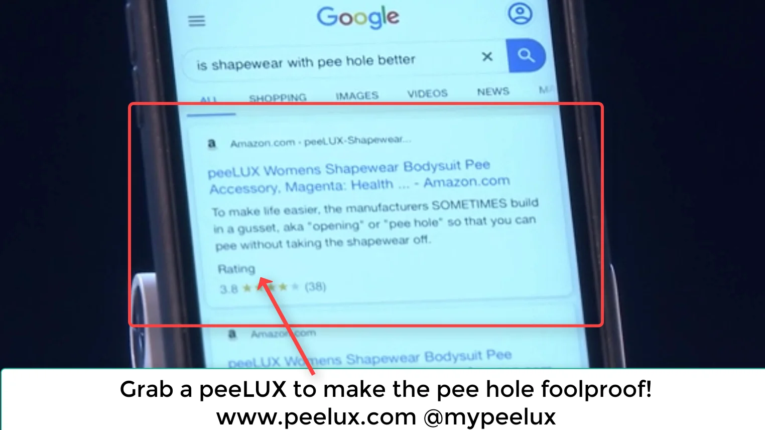 Is shapewear with a pee hole better?  Kim Kardashian asks is shapewear  with a pee with a pee hole better?. The answer: Yes, if you have a peeLUX  to make it