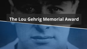 The Lou Gehrig Memorial Award video thumbnail