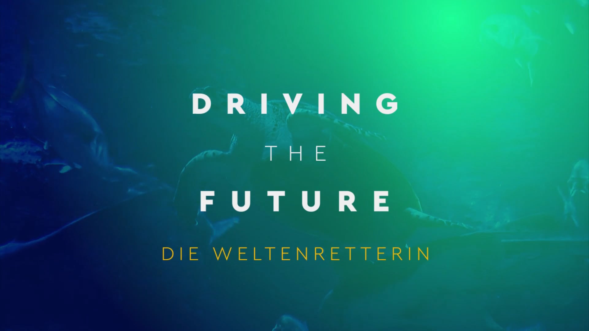 Driving the Future - Die Weltenretterin