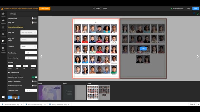 Portrait Pages: Customize Portrait Page Margins