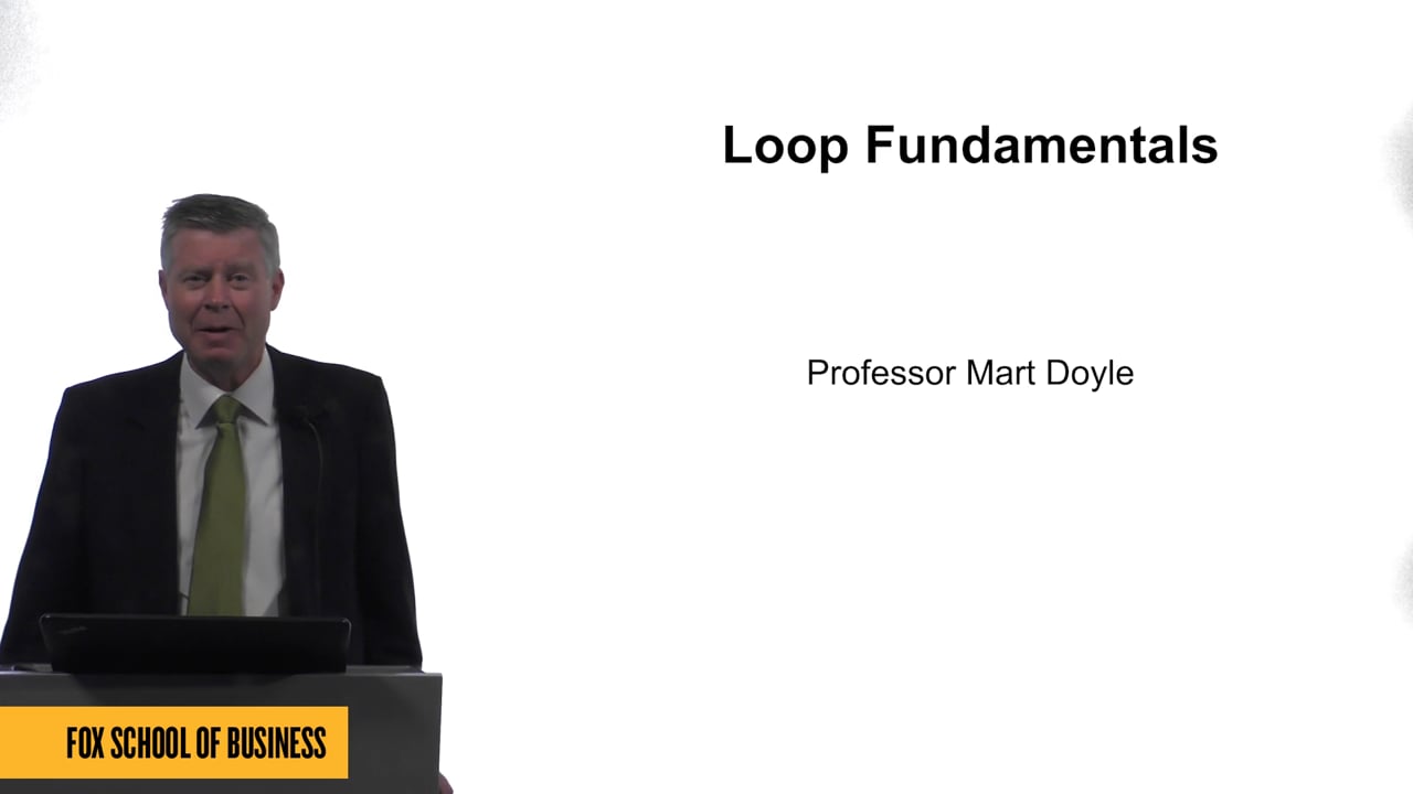 Loop Fundamentals