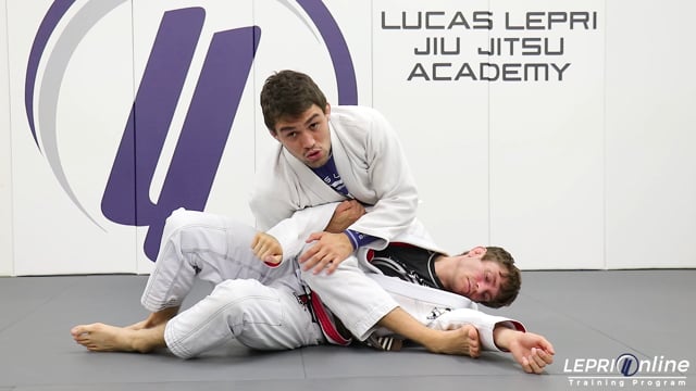 Headlock Escape From Side Control to Mount to Armbar
