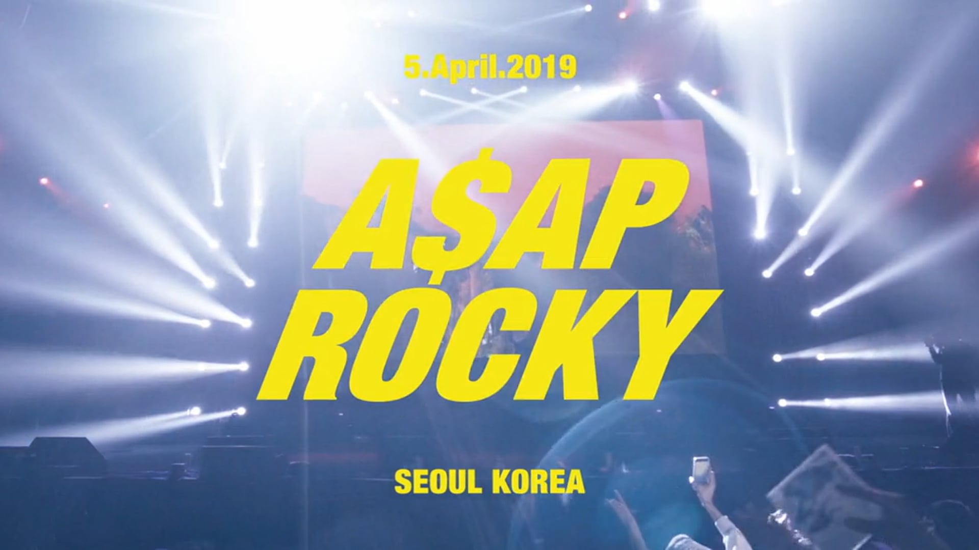 A$AP ROCKY In SEOUL [촬영]