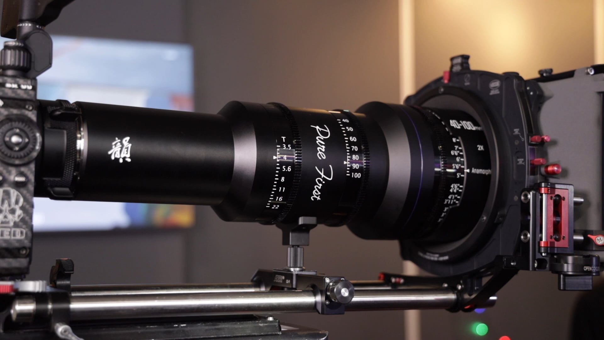 Pure First 40-100mm T3.5 2x Full Frame Anamorphic - Newsshooter at IBC 2019