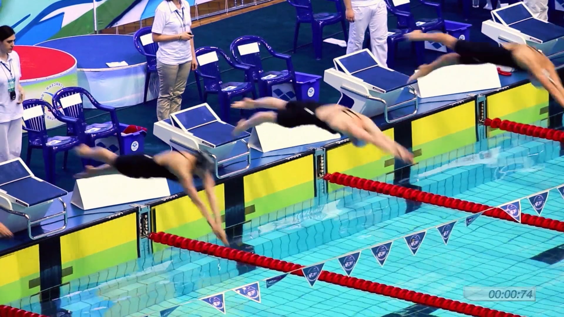 Lesbian Swimming