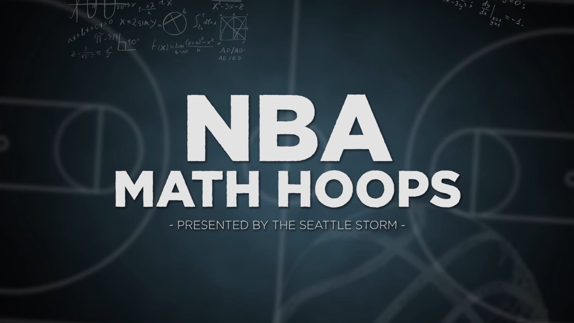 Seattle Storm // NBA Math Hoops Live