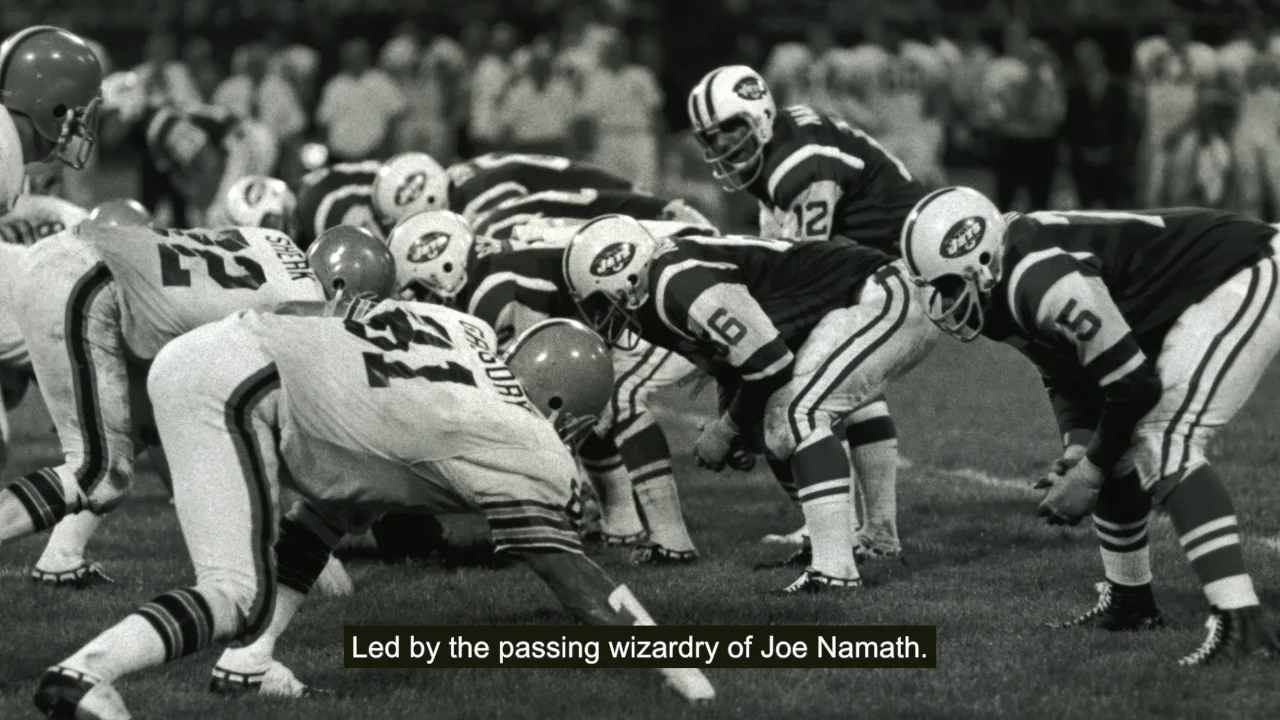 MNF: INTRO TO JETS-BROWNS 1970 on Vimeo