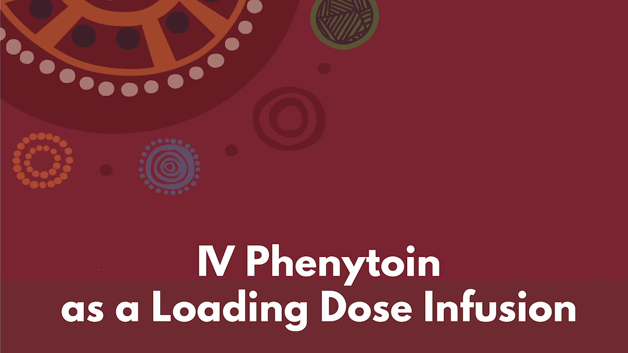 IV Phenytoin as a Loading Dose Infusion on Vimeo