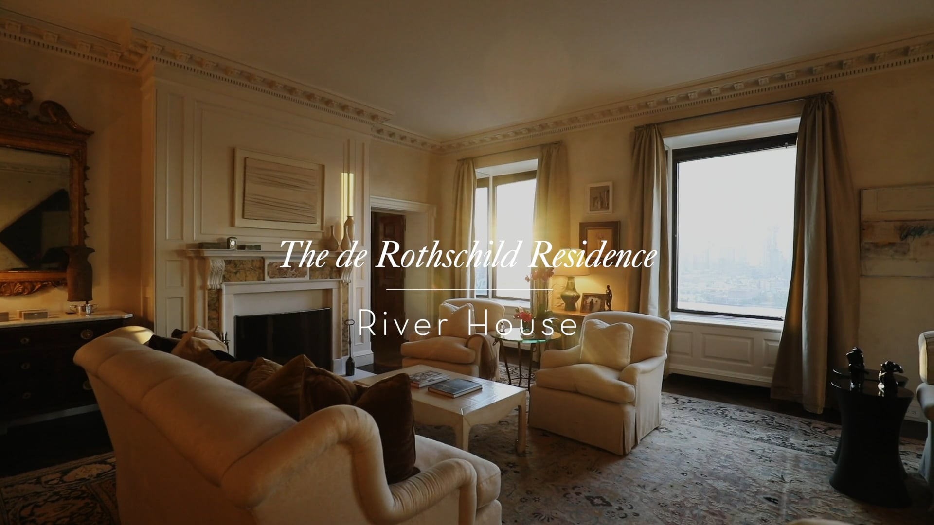 The de Rothschild Residence, River House, New York. on Vimeo