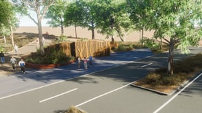 Proposed Seymour levee flyover