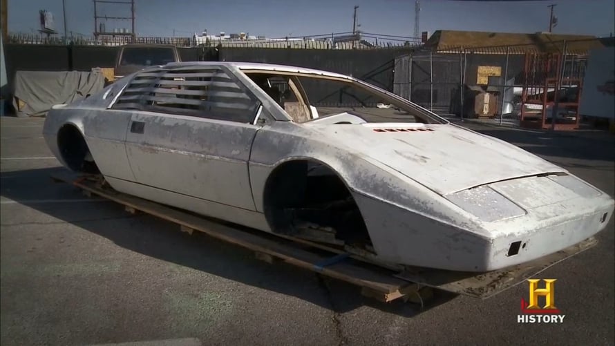 Restored James Bond Lotus Esprit Effects Car