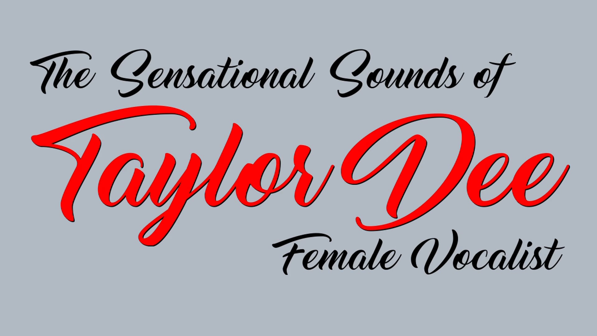 Taylor Dee, Female Vocalist ©MOSSYMEDIA