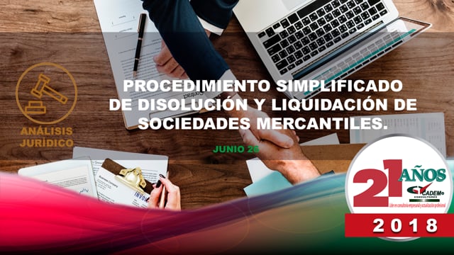 Procedimiento simplificado de disolución y liquidación de sociedades mercantiles.