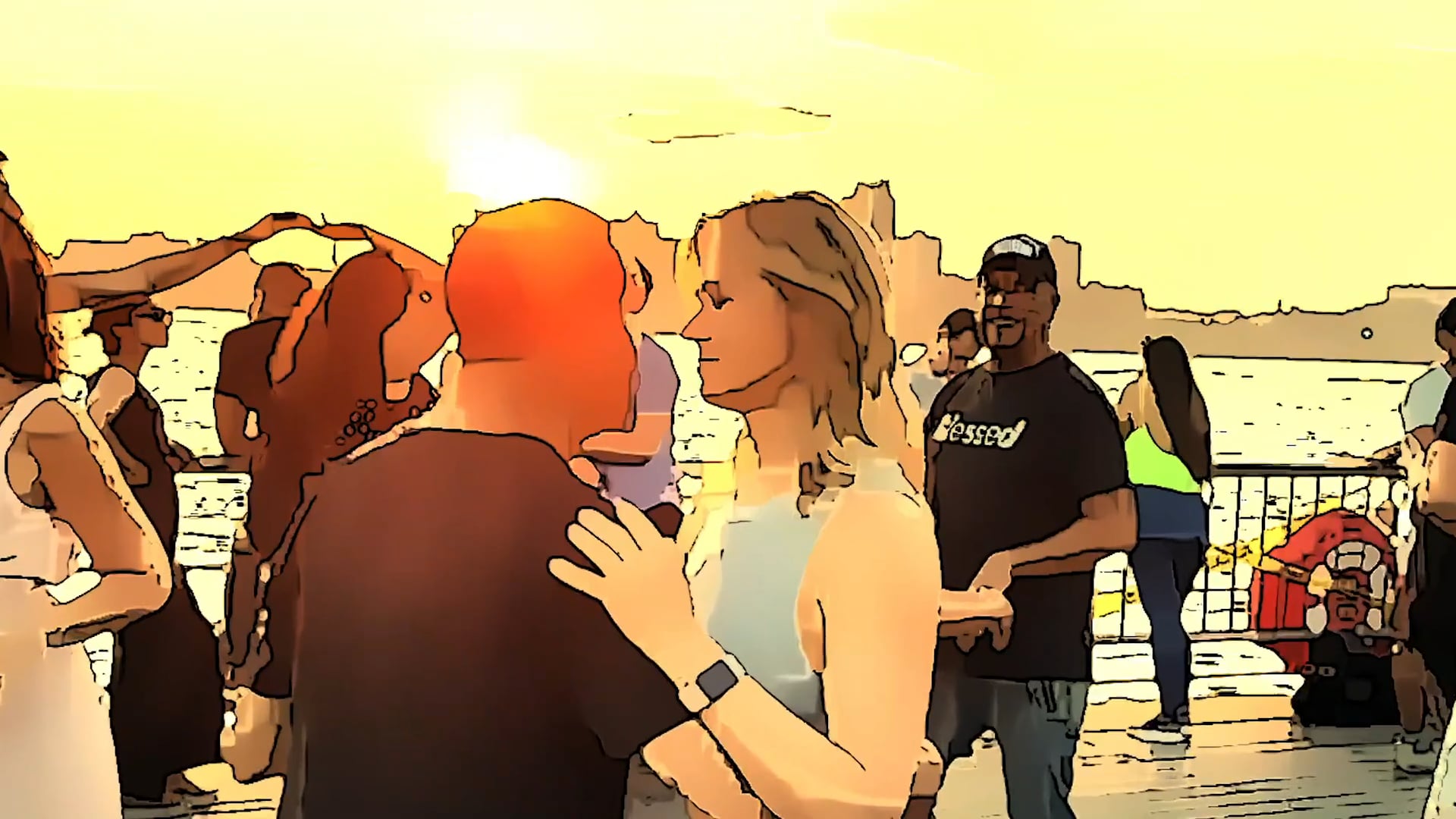 River Parties animation series by Dora Dias