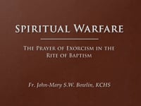 Post-Baptism 6: Spiritual Warfare