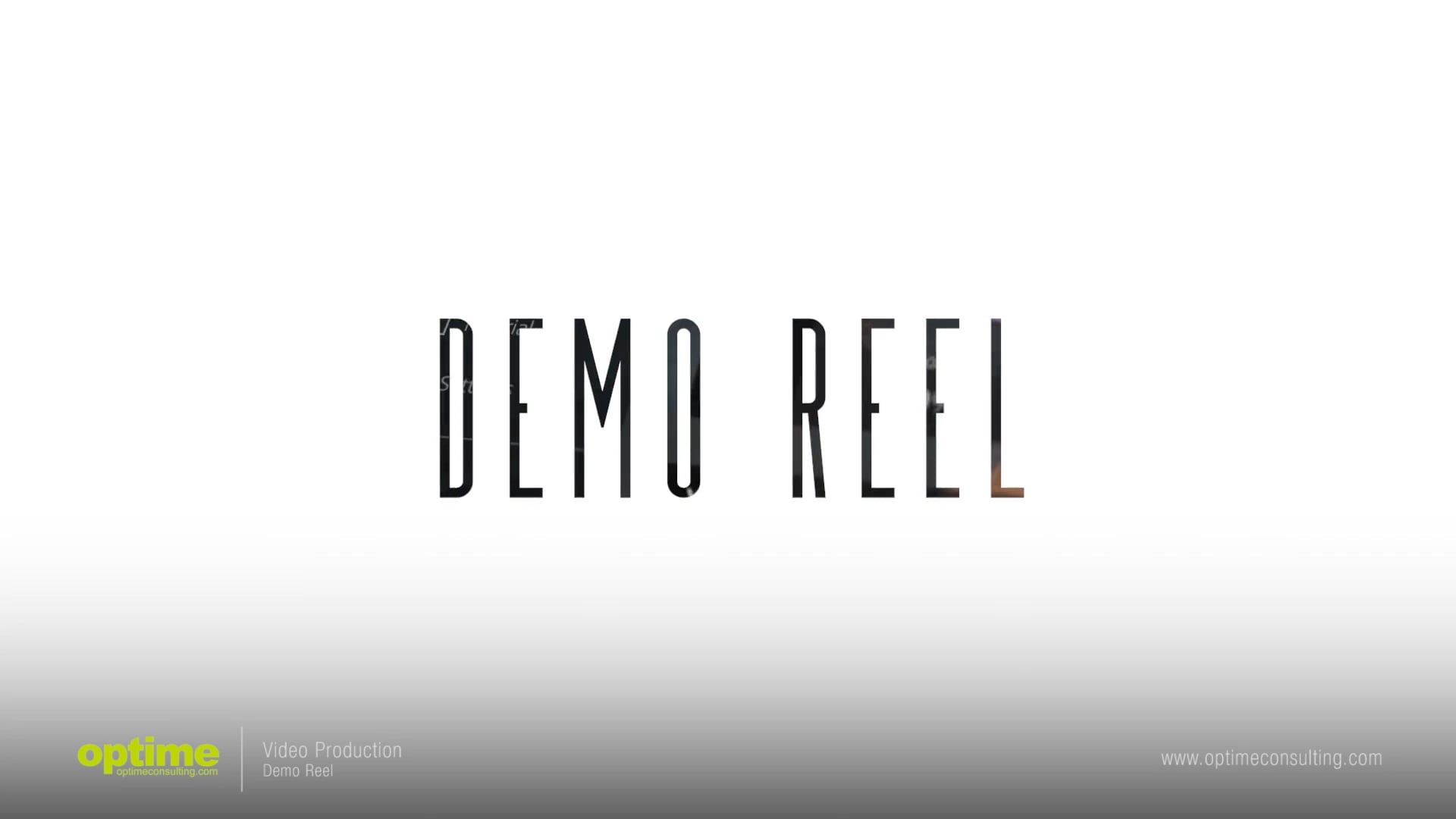 Demo Reel