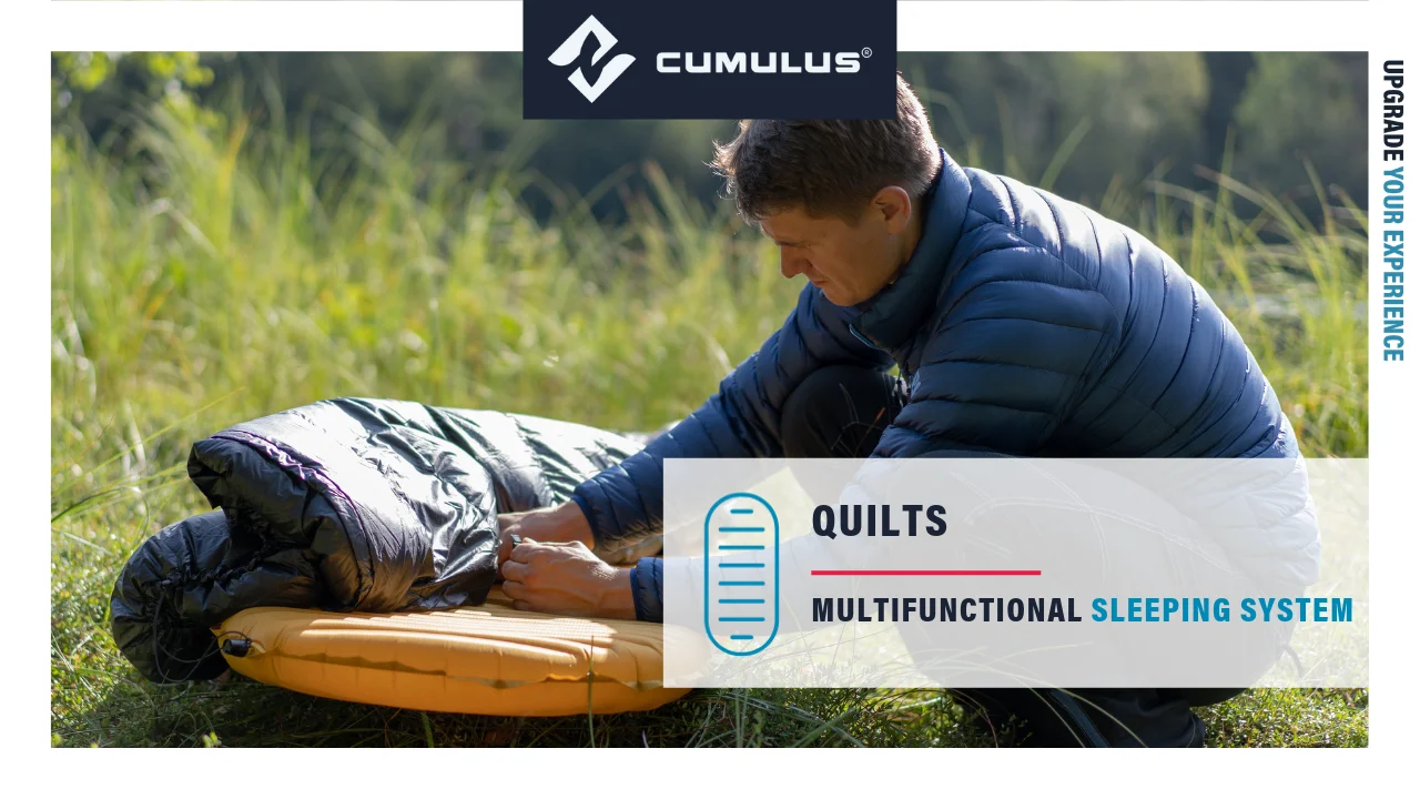 ポーランド発◇CUMULUS 超軽量キルト寝袋「QUILT 150/250/350 ポーランド発◇CUMULUS 超軽量キルト寝袋「QUILT 150/250/350