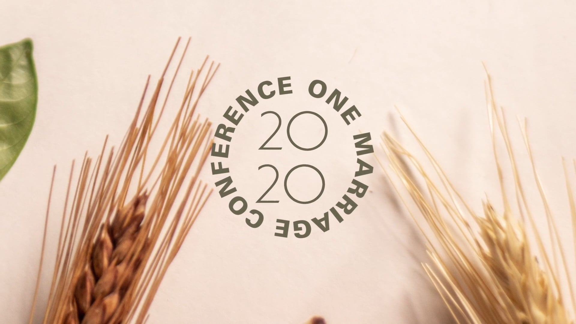 One Marriage Conference 2020 on Vimeo