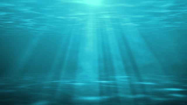 Underwater, Seabed, Light, Rays