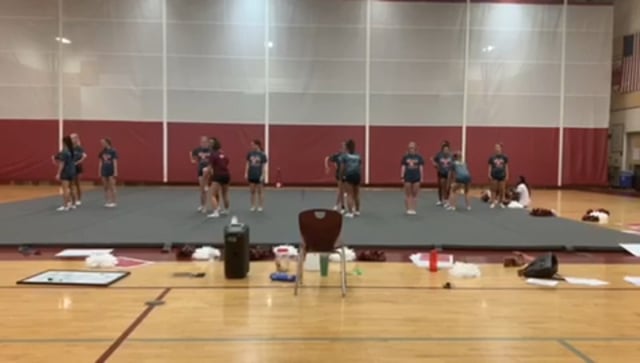 Roll Under Stunt - Illegal for Cheer