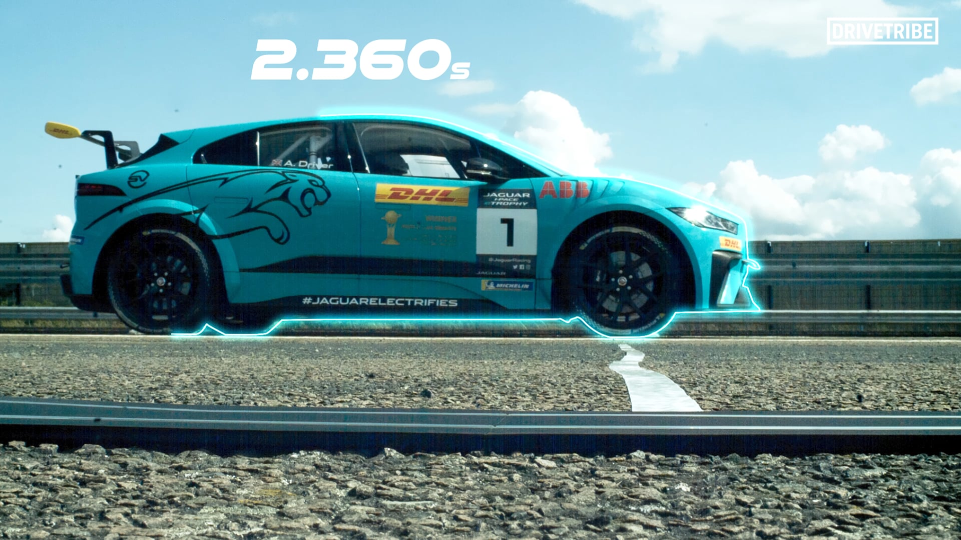 Scalextric Jaguar I-Pace eTrophy Drivetribe