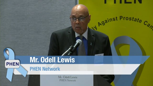 Prostate Cancer Early Detection and Screening-An Update with Mr. O'Dell Lewis, Dr. J. Jacques Carter