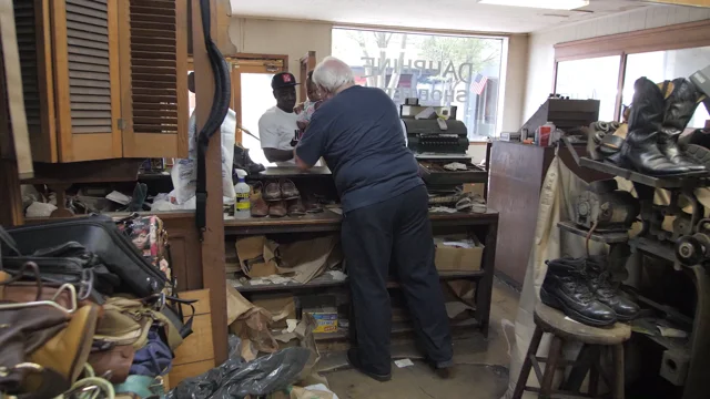 Closest shoe repair on sale shop near me