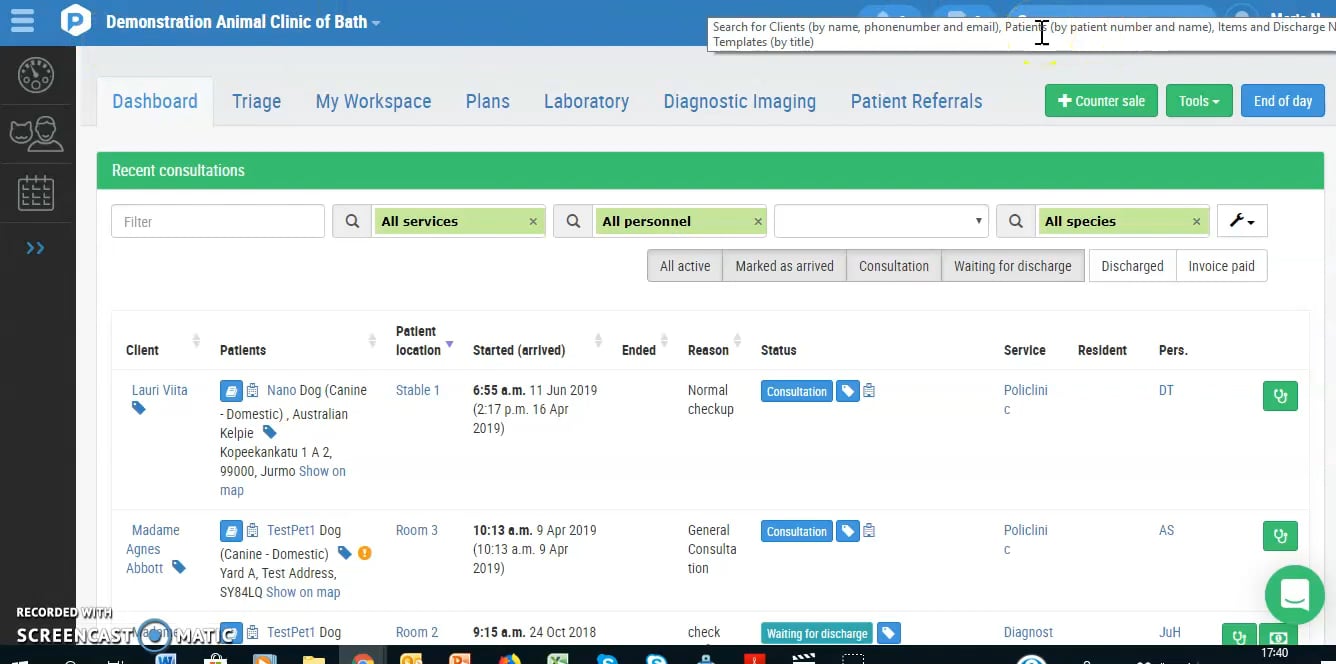 3.2 Client details on Vimeo