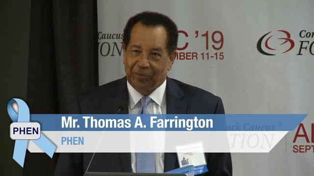 CBC Opening Statement and Remarks with Mr. Thomas Farrington and Congressman Gregory Meeks