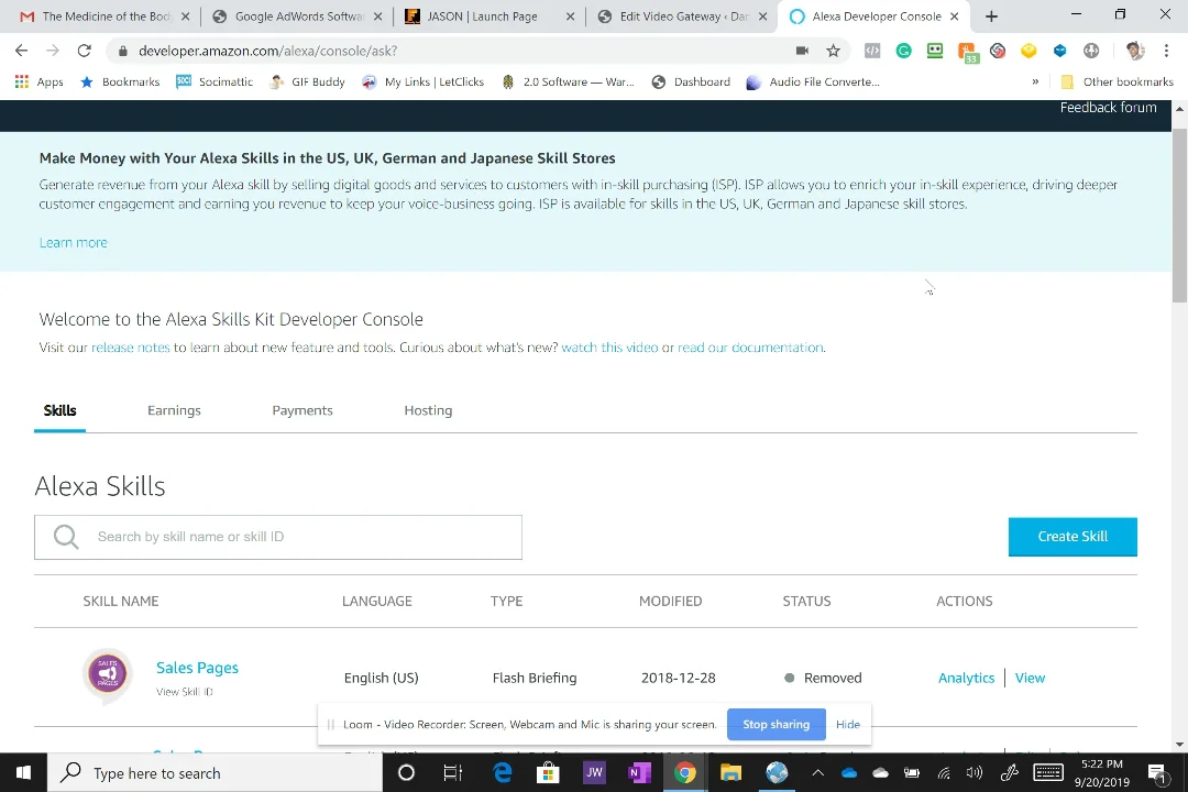 Alexa Developer Console on Vimeo