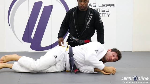 Side Control Escape Variation When Opponent Tries to Trap the Arm