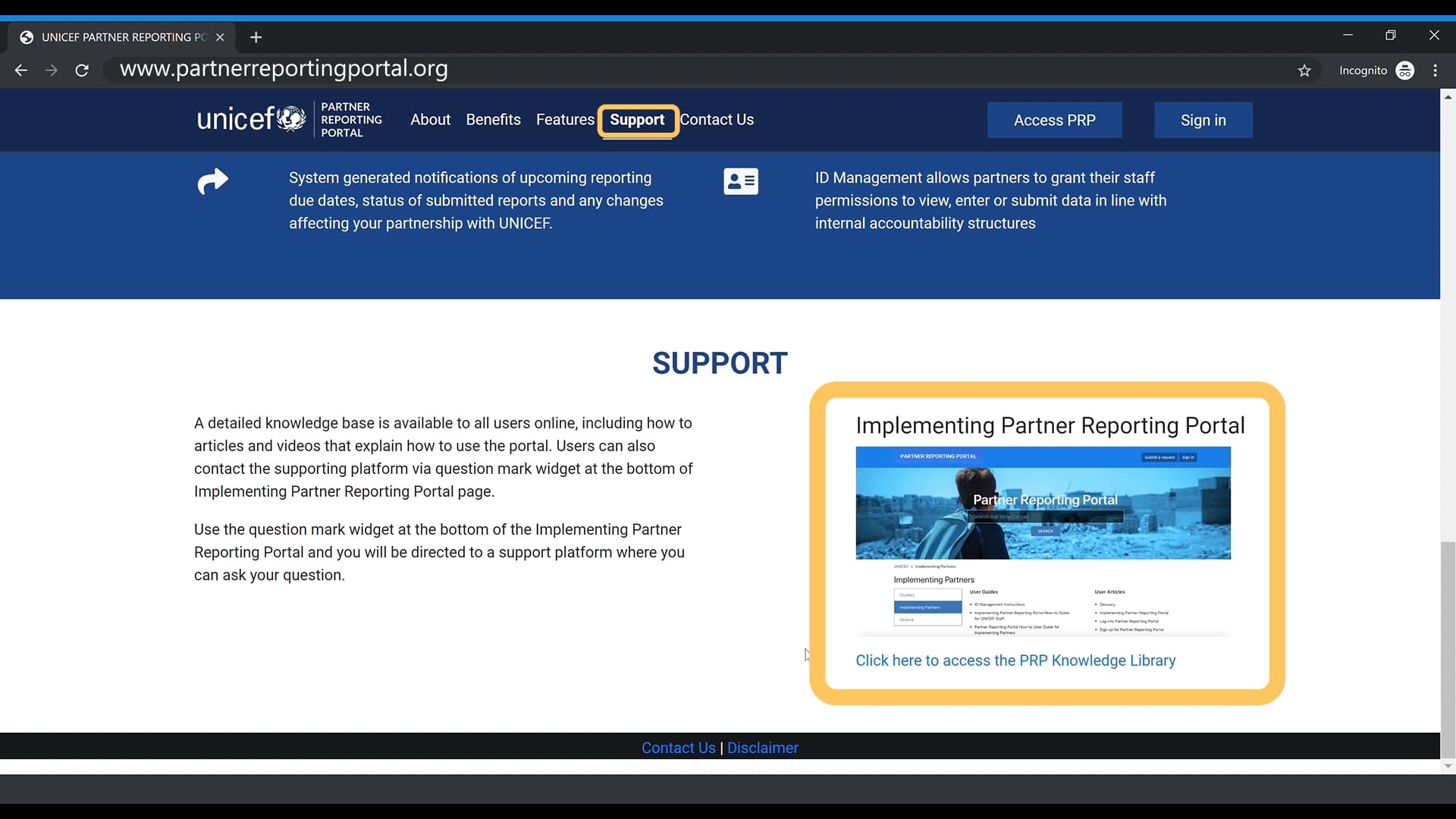 PRP Login and Navigation on Vimeo