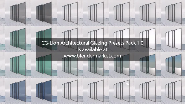 ArchViz Glass for quick renders in Cycles? - Blender Stack Exchange