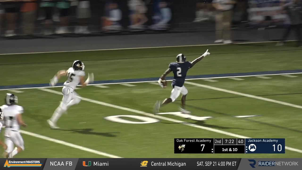 Varsity Football-2019-Sep-20-Oak Forest Academy