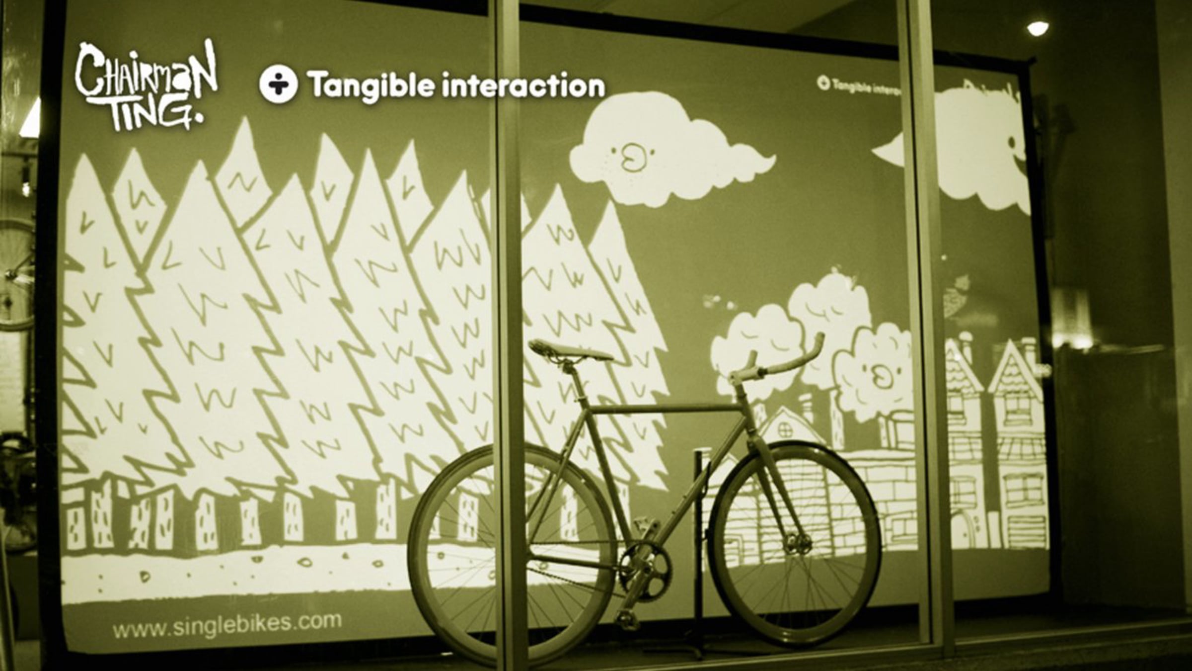 Fixie Window Display by Chairman Ting x Tangible Interaction