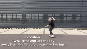 Skate Simulation: Backhand Re-Entry - Goofy Footer