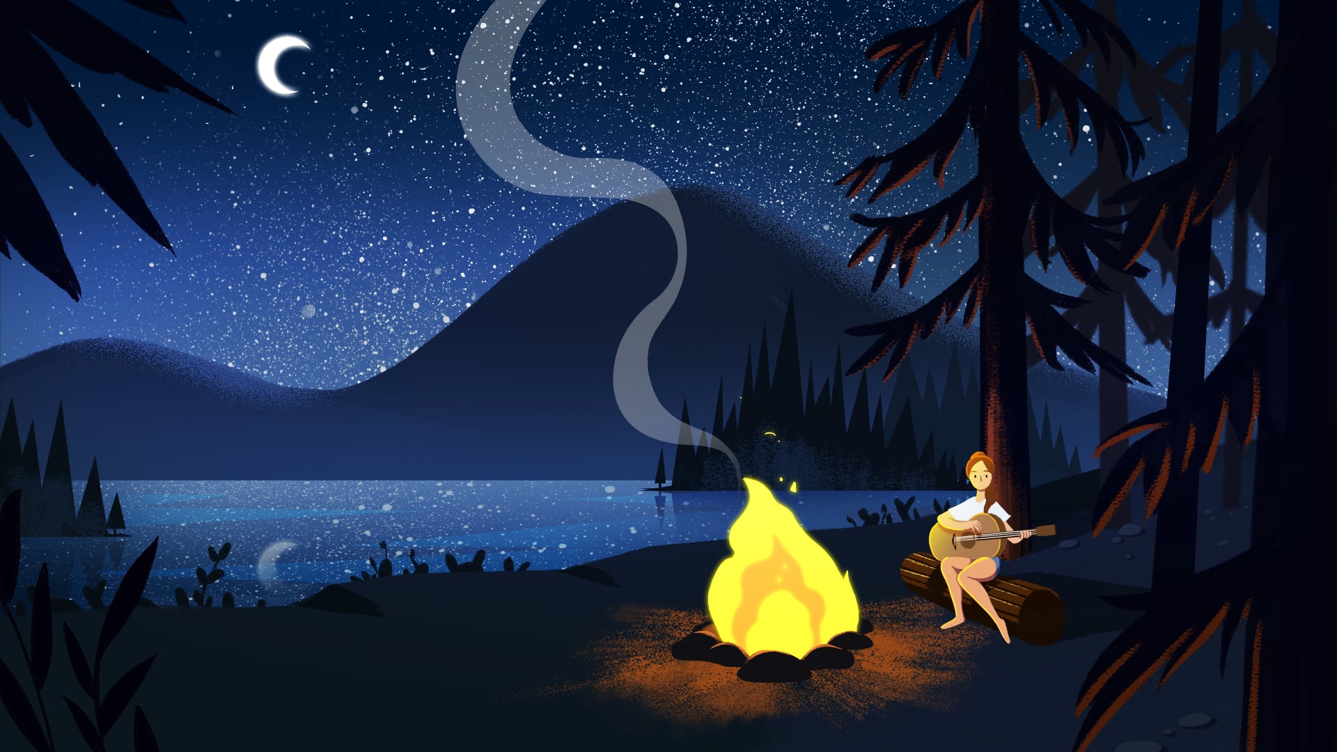 Starry Night in Midsummer on Vimeo