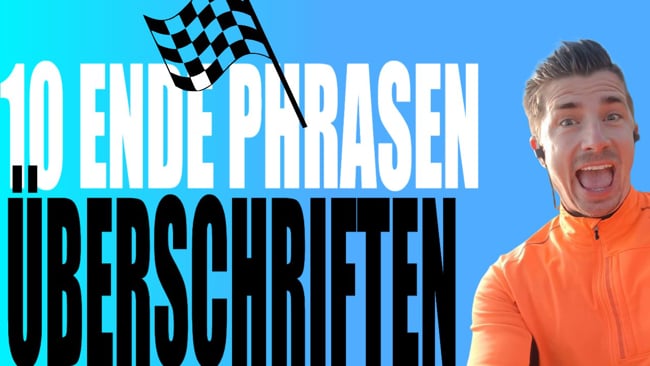 Die 10 besten Ende Phrasen für Überschriften