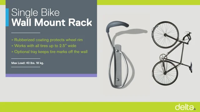 Delta leonardo wall mount cheap bike rack