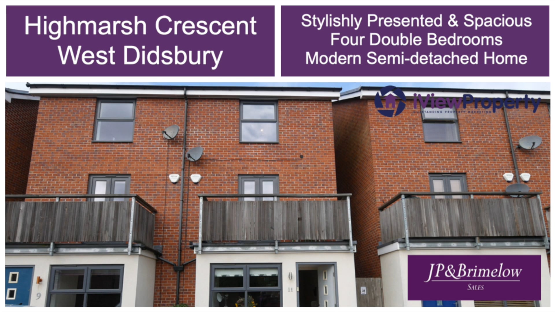 Highmarsh Crescent, West Didsbury JP & Brimelow Video Tour on Vimeo