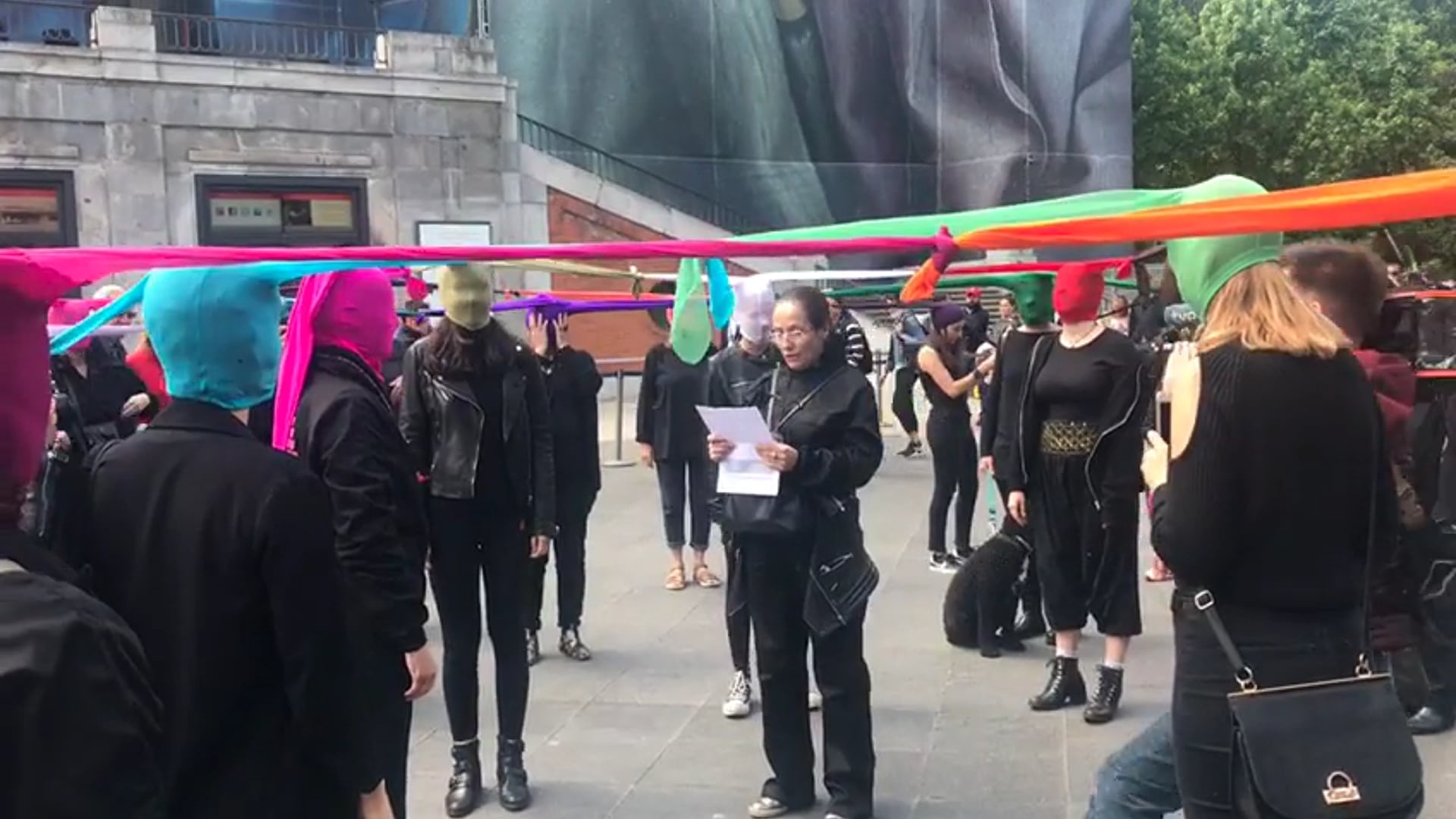 DÍA DE LOS MUSEOS 2019. Manifiesto Mujeres dos Rombos. Coco Ortega