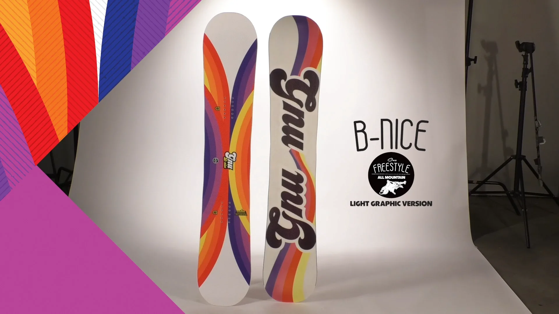 GNU ASYM B-NICE SNOWBOARD | Salty Peaks Snowboard Shop