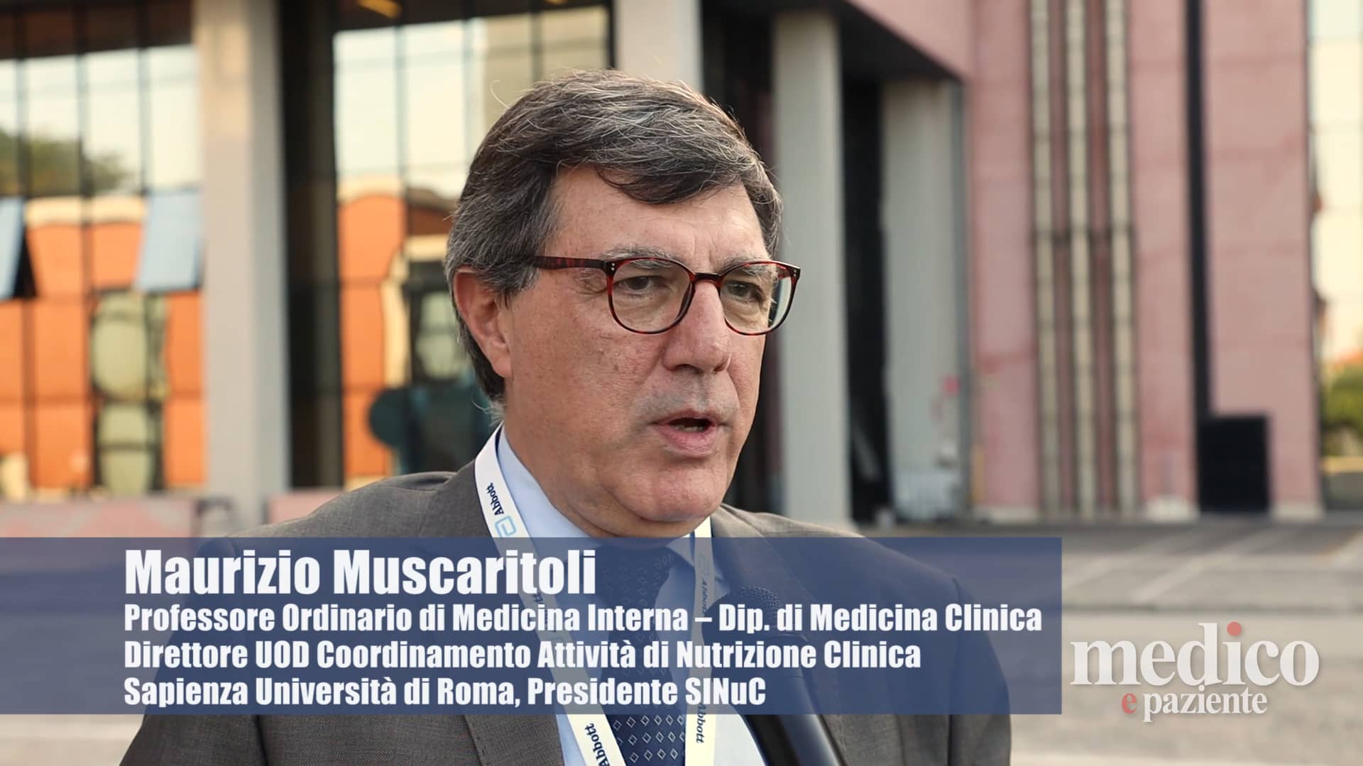 Congresso SINuC 2019/ Maurizio Muscaritoli on Vimeo